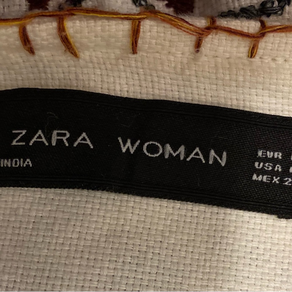 Zara  Embroidered Pom Pom Jacket 💥 Sold 💣 - Picture 6 of 6